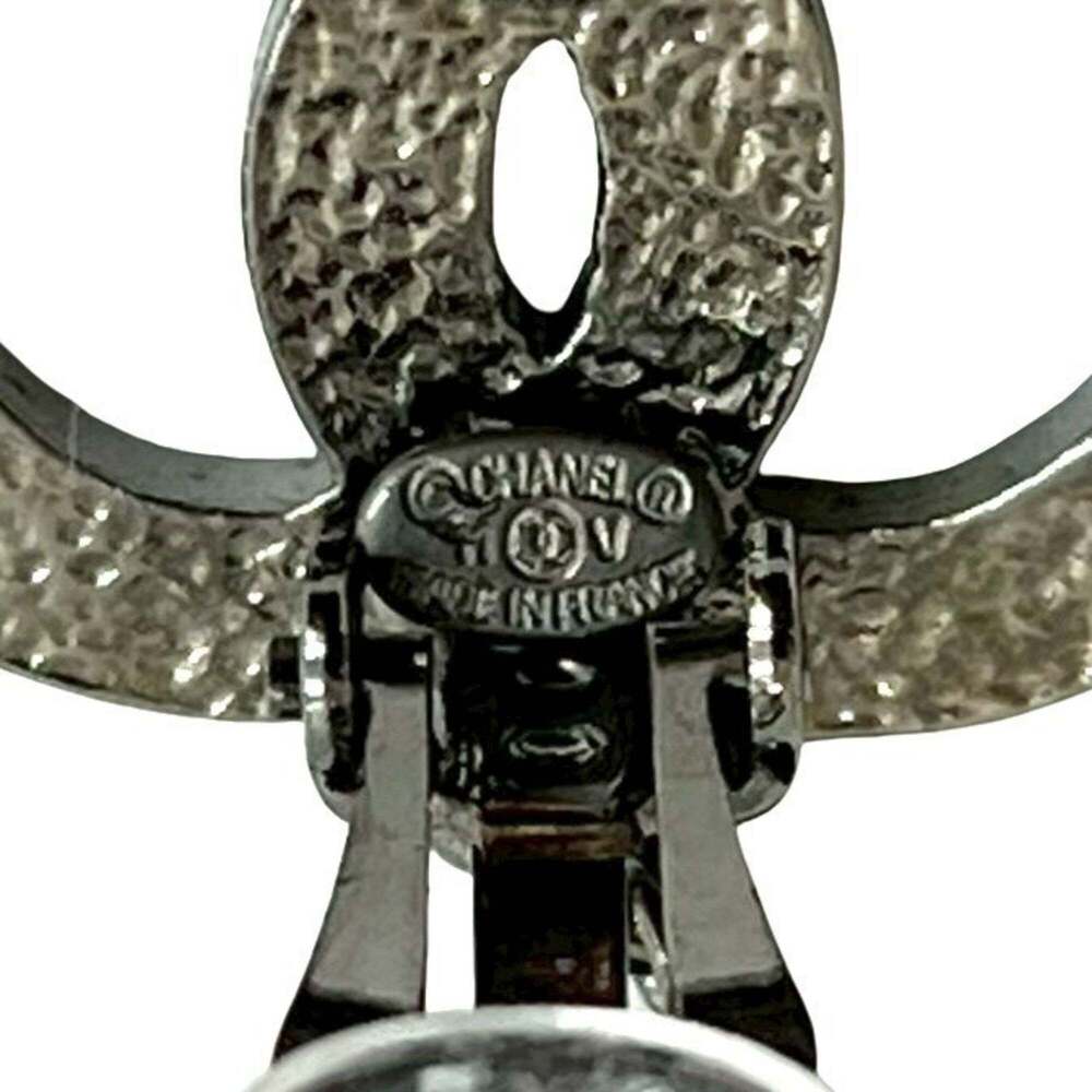 CHANEL Black Logo Earrings - Picture 2 of 5